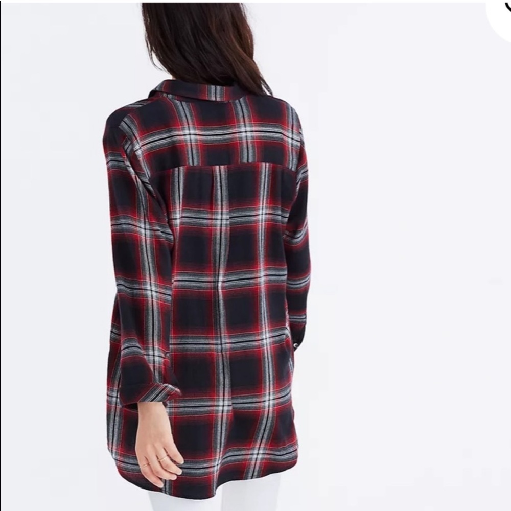 Madewell Classic Ex-Boyfriend Shirt in Collins Plaid - Picture 3 of 9